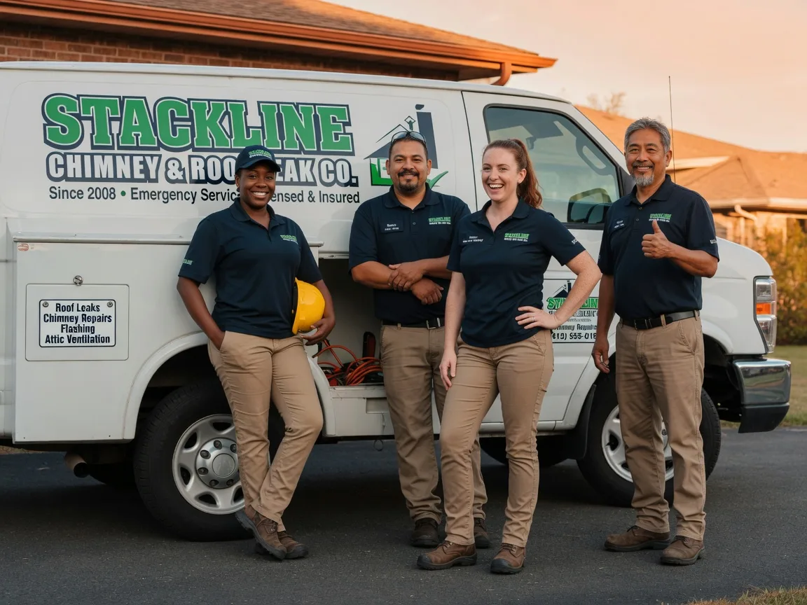 Chimney flashing repair company in Mather, PA